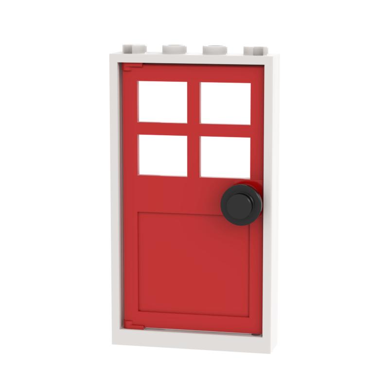 Дверные Оконные Строительные Блоки Совместимые с Крупными Брендами Детские Игрушки 60596 60623 6141 Раннее Обучение MOC Образовательные Подарки