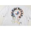 W355 CHROME HEARTS 2025 Summer New High Quality Cotton Round Neck Loose Large Size Men's and Women's T-shirt Couple T-shirt