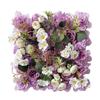 Background Wall Artificial Rose Flower Wall Multicolor Hydrangea Flower Panel  Gift