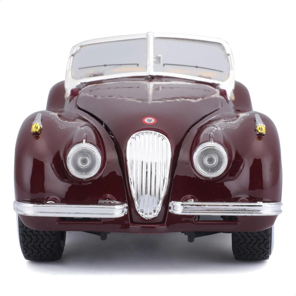 Bburago Jaguar XK 120 Roadster 1951 Красный Металлическая Модель Готовый Продукт RD 1/24 / Автомобиль, 18-22018