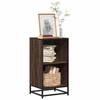 VidaXL Bookcase Brown Oak 40x35x76 Cm Engineered Wood, Bookcase, Room Divider, Separator, Cabinet of 849098