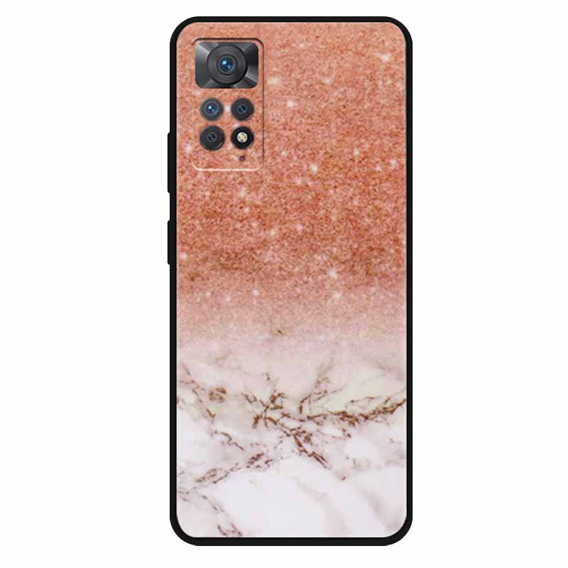 Чехол For Xiaomi Redmi Note 11 Pro 5G Чехол Крутой Космос Мягкий Силикон ТПУ Чехлы Для Xiaomi Redmi Note 11Pro 5G Волк Защитный Корпус