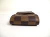 Подлинный портсигар LOUIS VUITTON Damier Brown Leather Tabacco Case #a491 Восстановленный