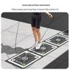 Multi-Functional Fitness Agility Ladder: Rubber Rope Ladder & Grid Mat for Football, Boxing, and Children's Footwork Training.