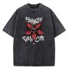 Quality Cotton Acid T Shirt American TV Series Stranger Vintage Washed Movie Tshirt ELEVEN 11 for Unisex Women