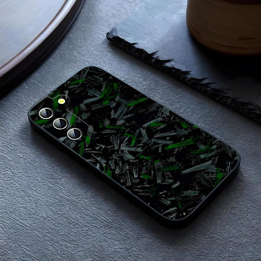 Обычный Настоящий Кованый Карбон Чехол Для Телефона Для Samsung Galaxy S26 S24 S23 S22 S25 S21 S20 Ultra Fe Plus A54 A24 A55 A53 Чехол