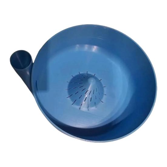 Automatic Fruit Washer And Drainer Bowl 3D Printed Berries Wash Machine Salad Spinner Vegetable Cleaner Fast Draining Kitchen Gadget