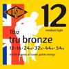 Rotosound TB12 Tru Bronze Cordes Guitare Folk 12-54