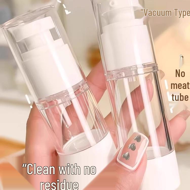 Дорожная вакуумная бутылка-дозатор: Портативный спрей-дозатор для ухода за кожей и косметики