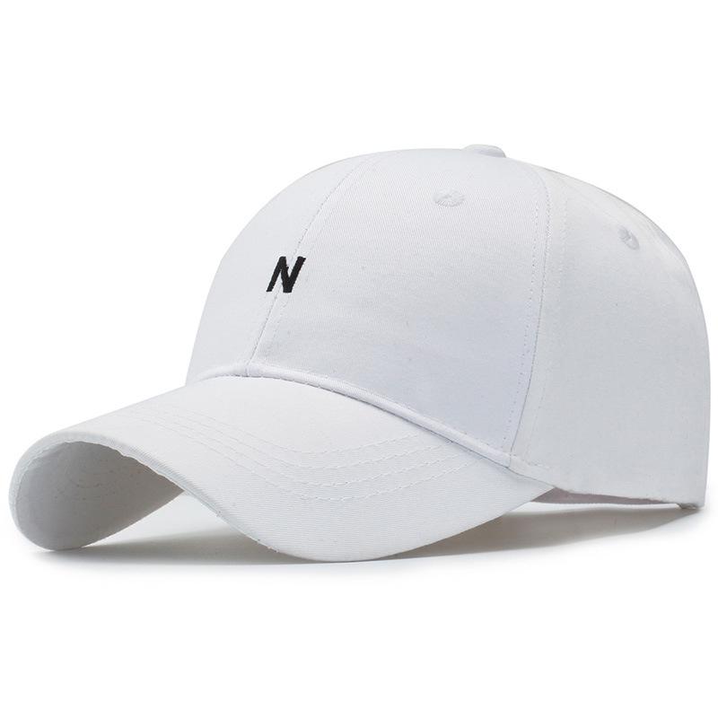Northwood Letter Black Cap N Baumwoll-Baseballkappe Damen Hip Hop Snapback Hüte Schwarze Dad Cap