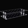 Acrylic Cake Pop Stand Clear Lollipop Display Holder with 21 Holes Reusable Dessert Display Rack for Home Kitchen Bakery
