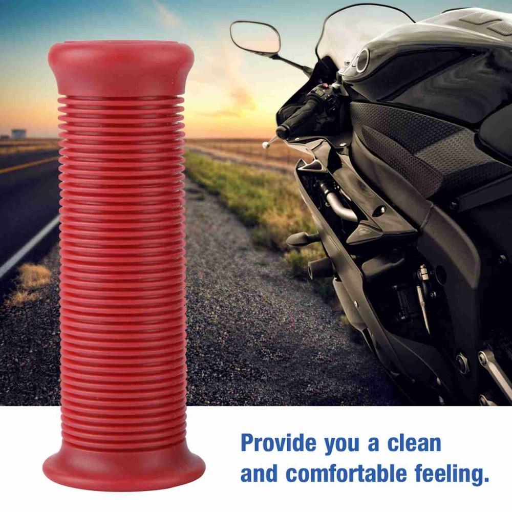 1 pair 1 Inch 25mm Motorcycle Handlebar Grip TPR Material Pair Grip Handlebar  Bike Handlebar Use