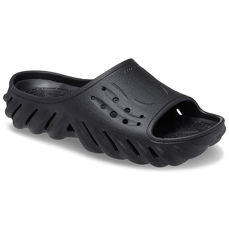 Crocs Echo Slide Sandal Black Unisex 208170-001