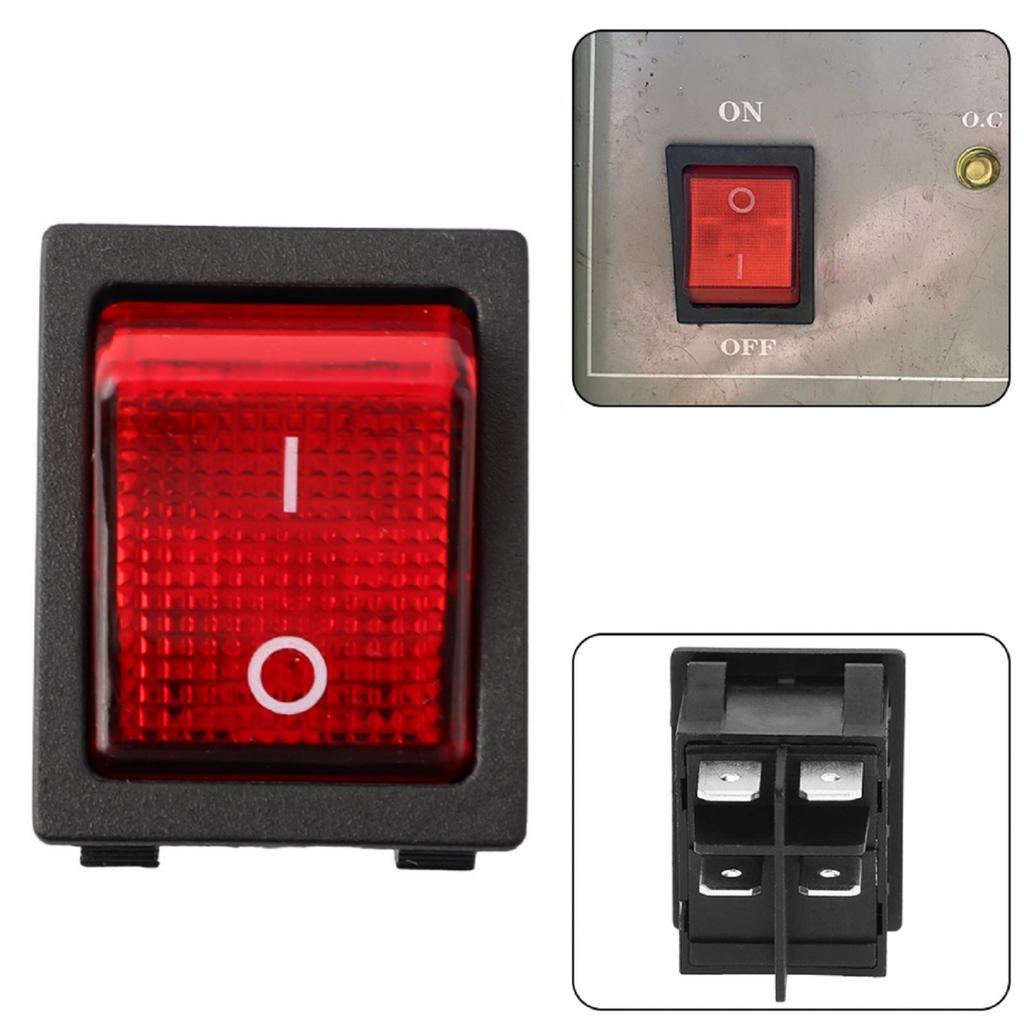 Power Switch Switch Power Rocker Switch 4-Pin Boat