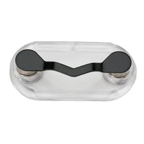 Glasses Holder Convenient Magnetic Eyeglass Holder Durable Anti-slip Sunglass Holder for Men And Women