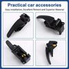 Black Plastic Car Left Interior Door Handle - Suitable for Ben, 1 pc