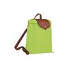 Longchamp Le Pliage 26 Snap Zipper Closure Leather Trim Mini Backpack Women backpack Green 1699089355