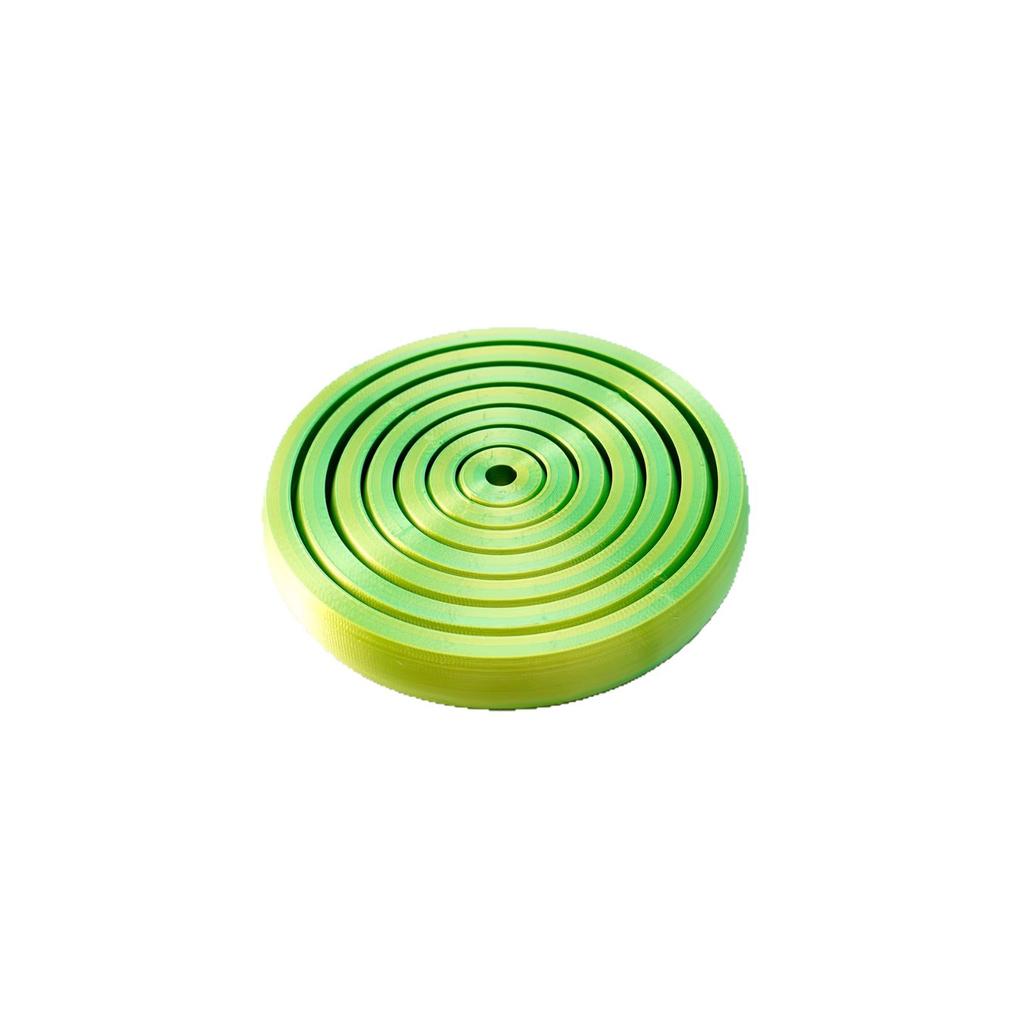 1 шт. 3D-печатное декомпрессионное вращающееся кольцо для кончика пальца, межзвездный декомпрессионный диск, спиральное многоугольное кольцо для пальца, игрушка-пуш-пуш, украшения