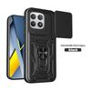 Слайдерная крышка камеры для Xiaomi Poco F8 Pro со подставкой, противоударный чехол для телефона
