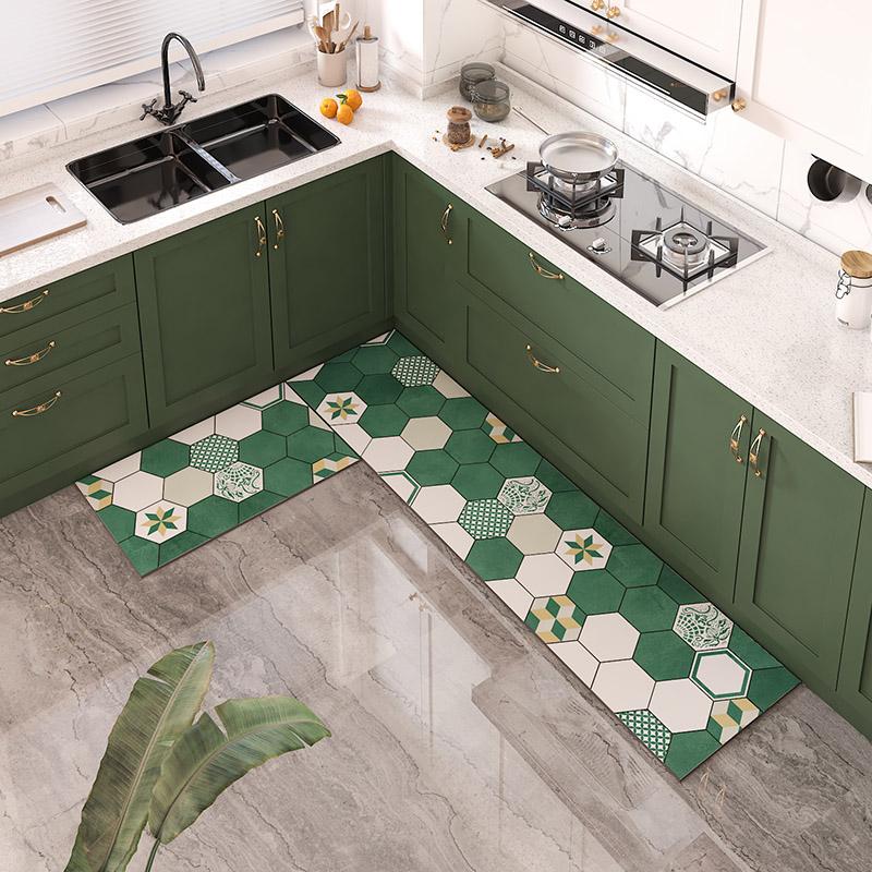 Long Area Rug Kitchen Floor Mat Carpets Non-slip Kitchen Carpets for Living Room Entrance Door Mat Home Decor