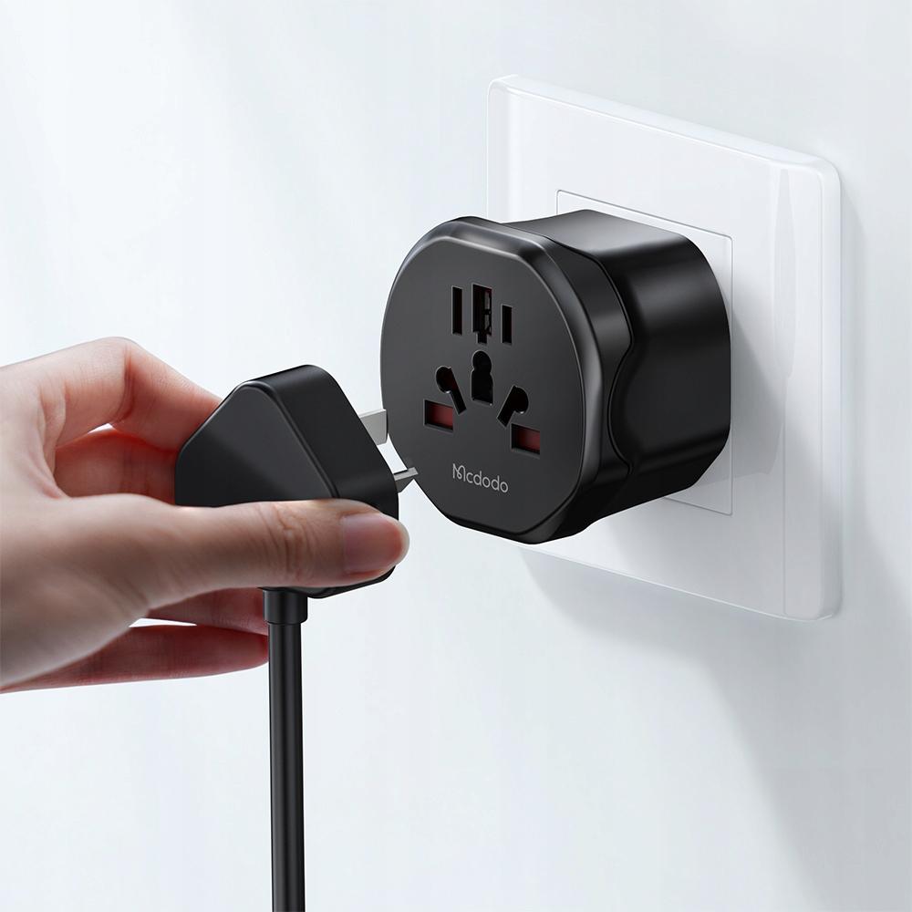 Mcdodo Universal Travel Adapter Uk To Eu Us Uk Au Cn 2500W