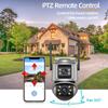 4K 8MP Dual Lens Dual Screen PTZ Camera Wifi IP Camera 8MP HD Security CCTV Video Survival Camera Auto Tracking iCsee P2P
