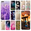 Чехол для Huawei P Smart, мягкий силиконовый ТПУ, задняя крышка с рисунком лавандовых цветов, чехол для телефона для Huawei P Smart 2018 FIG-LX1 PSmart Case 5,65"
