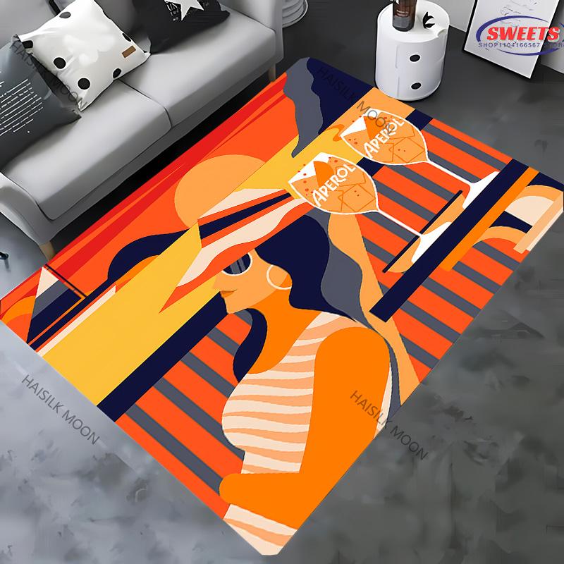 3D Ковер с Классическим Узором Полосы A Aper0l S Spritz Новый Ковер для Гостиных, Спален, Офисных Помещений, Моющийся Коврик