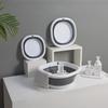 Portable Square Folding Washbasin - Ideal for Baby Baths, Outdoor Use, and Dormitory Laundry