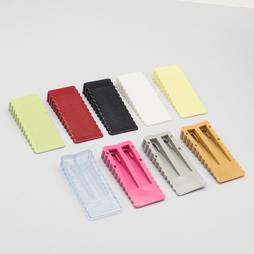AntiCollision Silicone Door Stoppers Nonslip Decorative Door Stop Wedge Soft Doorstop Door Rear Retainer Enduring