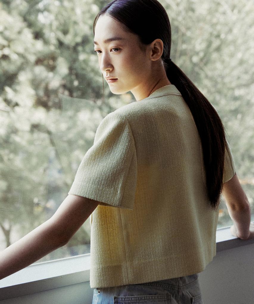 OCTETTE Summer Line Tweed Jk_2Color