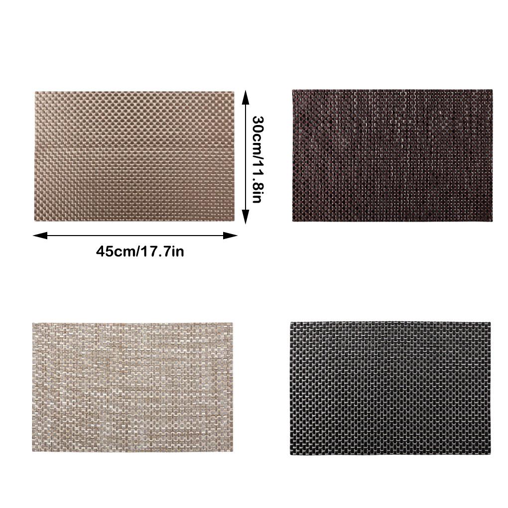 Подставка под тарелку Предметы для дома Подставка для места Однотонная складчатая Стиль Многоцелевая Подставка для чашки Водонепроницаемые Бытовые аксессуары