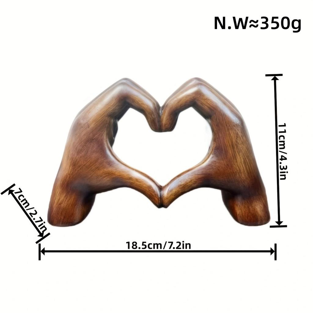 Modern Simple Gesture Small Ornaments Resin Ornaments Home Office Desktop Decoration Creative Resin Crafts