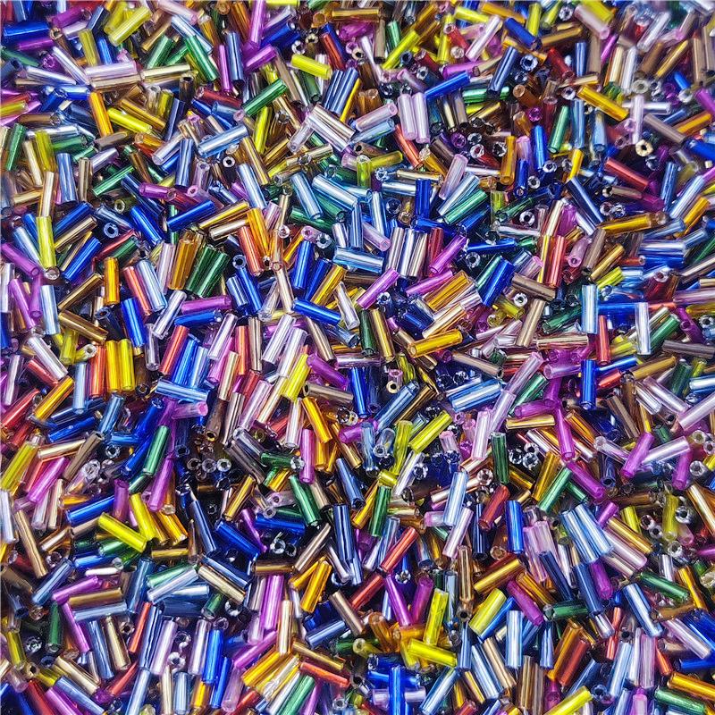 1000 шт. 200 шт. 2*7 мм чешские цилиндрические стеклянные трубки свободные бусины «сделай сам» для изготовления ювелирных изделий