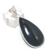 Black Onyx Gemstone Handmade 925 Sterling Silver Jewelry Pendant 1.97" O4f46