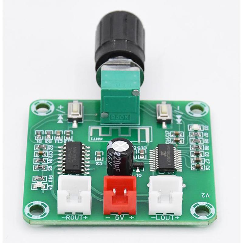 XH-A158 Bluetooth 5.0 Amplifier Board 5W×2 PAM8403 DC 5V Ultra Clear Stereo Low Power DIY Wireless Speaker Audio Module