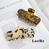 Luohe Minimalist Korean Style Acetate Women's Hair Claw Clip