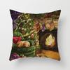 40/45/50/60cm Christmas Cushion Cover Christmas Ornament Home Christmas New Year Gift Pillow Case