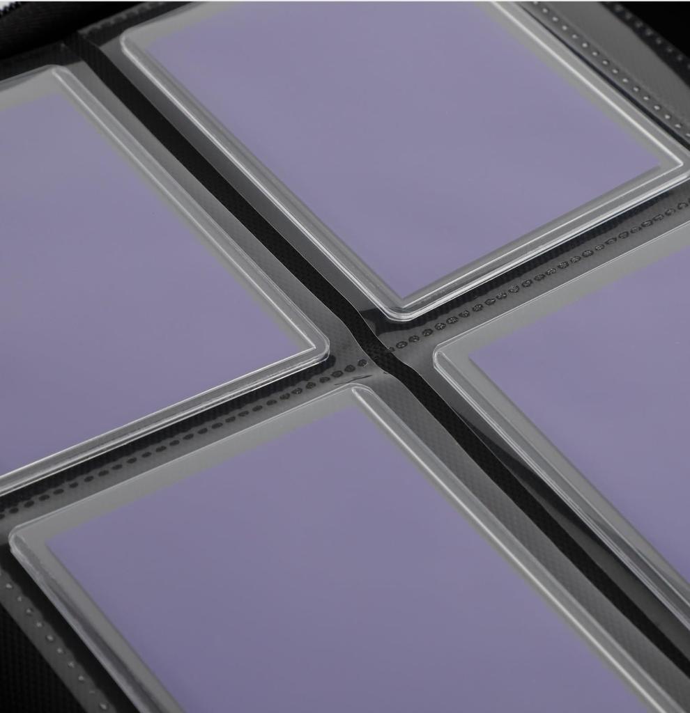 TOYGER Card Album Storing and Viewing Card Size 4Pocket [For Collection] (Loader Black)