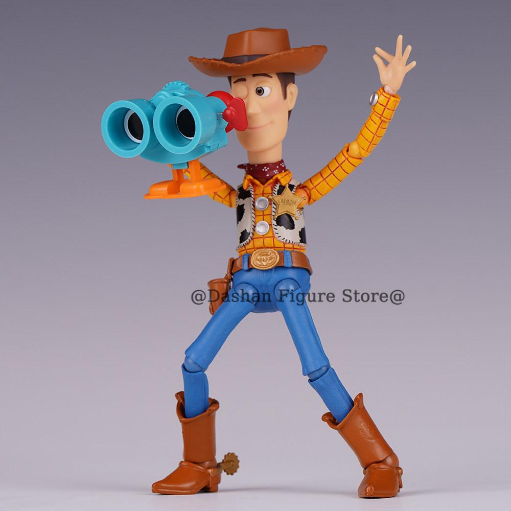 Revoltech Woody Ver 2.0 Action Figure Ko Amazing Yamaguchi Sheriff Woody Figures 17cm PVC Collection Movable Model Toys Gifts