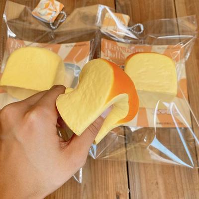 Hachimi Square Bread медленно восстанавливается декомпрессионная вентиляционная игрушка мини мягкая медленно поднимающаяся игрушка Fidget Toys Игрушка для снятия стресса для взрослых и детей