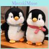 Милая Пингвин Полумесяц Мягкая Плюшевая Игрушка Подушка Для Детей Идеальный Подарок на День Рождения Розовый и Серый