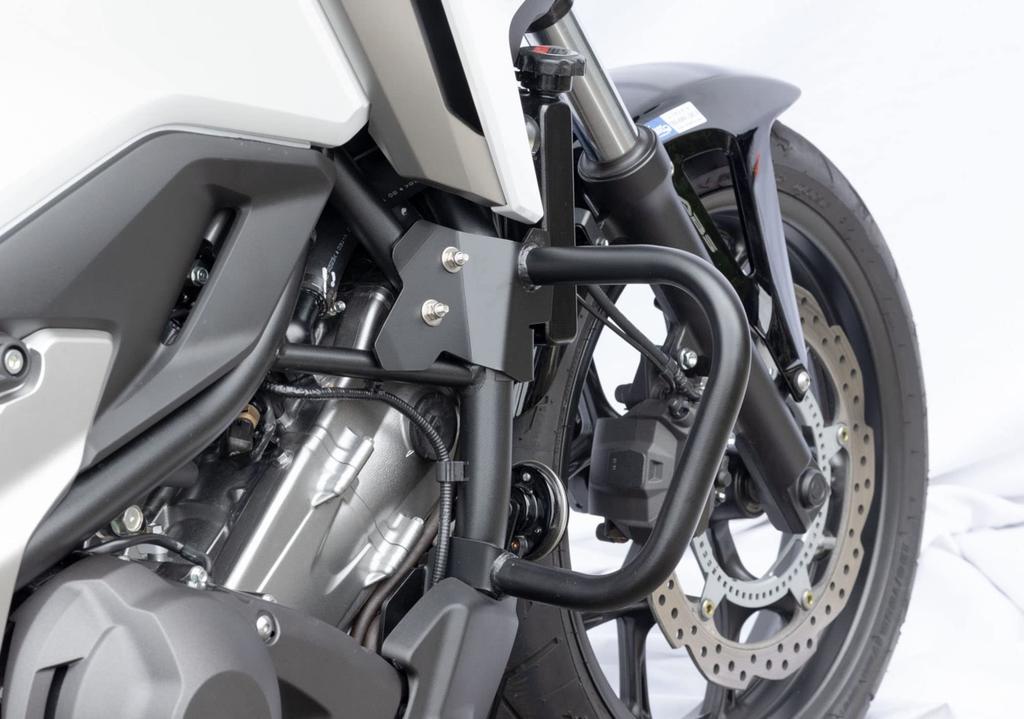 Kijima Мотозапчасти Двигатель Матовый для Номера Детали Защита, Сталь, 25,4 мм, Черный, NC750X/DCT ('21-), 405-242