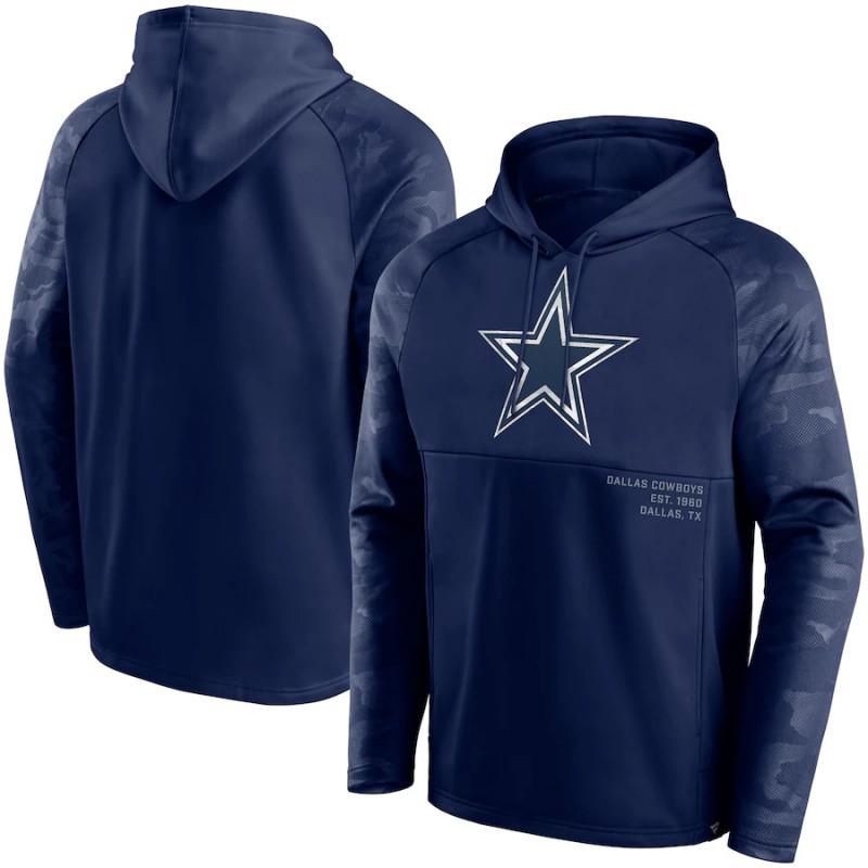 Mens NFL Football Hooded Sweatshirt Outdoor Sports Loose Fit Pullover