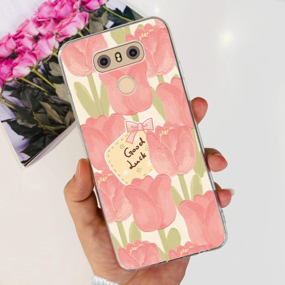 Красивый Расписной Чехол Для LG G6 G6+ H870 LS993 VS988 LGM-G600L Мягкий Силиконовый ТПУ Задняя Крышка Для LG G6 Plus G6plus Чехлы Для Телефона