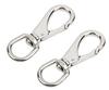 Health Life Stainless Steel Set of Eye Rotating Twist Rotating Stainless Steel Stainless 6mm Swivel, 2, Swivel, Snap, Ring, Keychain, Carabiner, Snap,