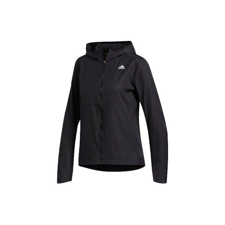 adidas Куртки Женские Черные С Капюшоном Умеренные Другие FM6928