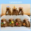 Cute And Trendy Capybara Plush Doll Backpack Stylish Soft Bag For Girls 35cm Height