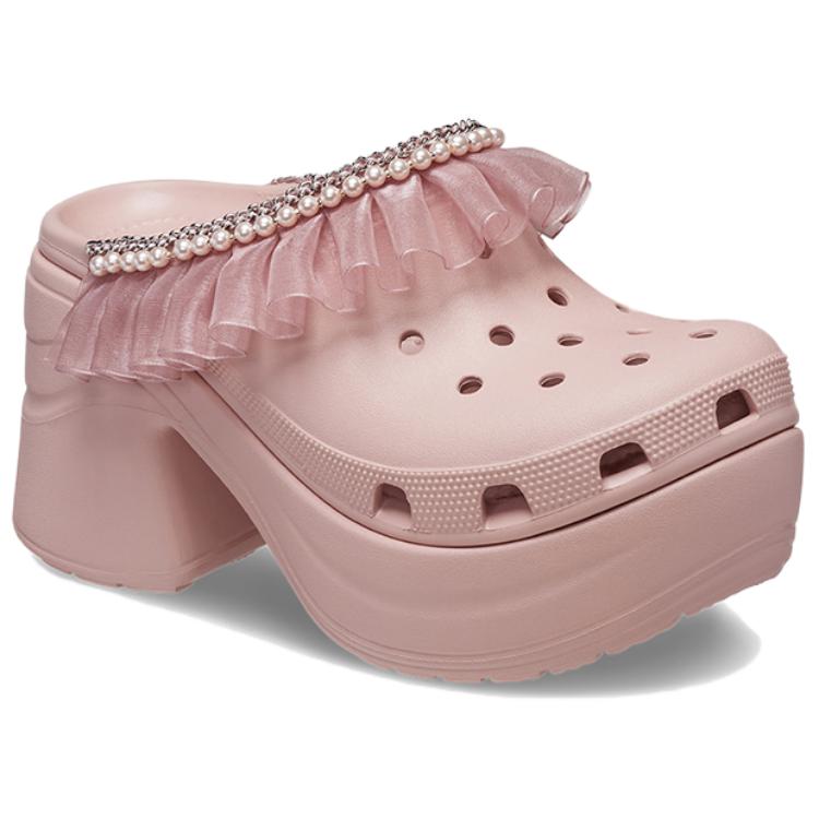 Crocs Удобные повседневные клоги Женская обувь Минерально-розовый 210689-6TY