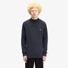 Fred Perry [Sharp] Шерстяной джемпер с воротником-стойкой из ягнячьей шерсти - Антрацитово-серый Afpm2438560-297